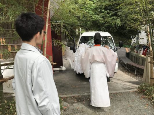 ランハート株式会社・ワゴン・ボンゴ・新車・ご祈祷・交通安全・来宮神社